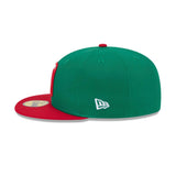 Team Mexico 2026 World Baseball Classic Green & Red 9FIFTY SnapBack - New Era - 36040171301