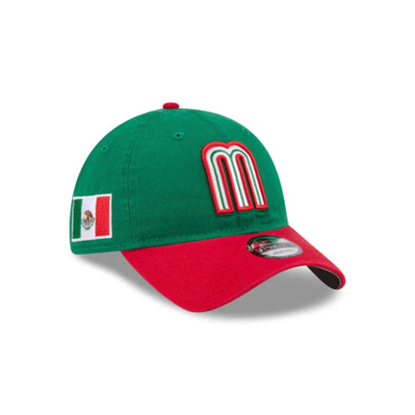 Team Mexico 2026 World Baseball Classic Green & Red 9TWENTY Adjustable - New Era - 36040171302