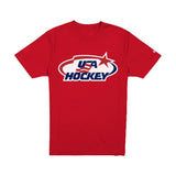 Team USA Hockey Red Logo T-Shirt - New Era - 36050171901