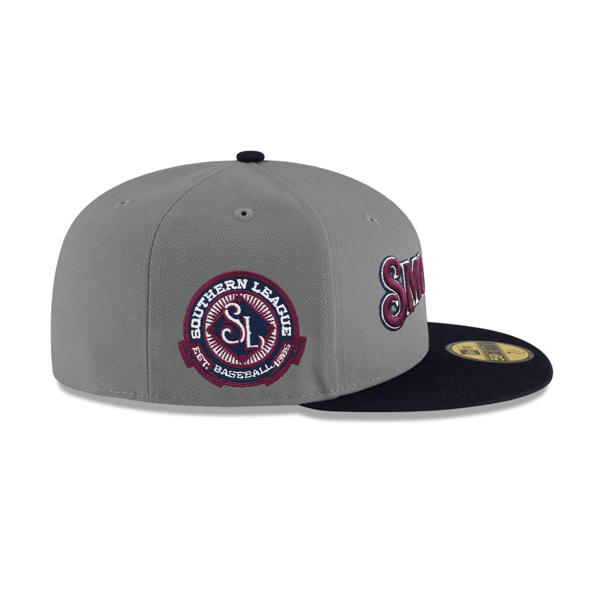 Tennessee Smokies Southern League Gray Navy 59FIFTY Fitted Hat - New Era - 236211408301