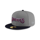 Tennessee Smokies Southern League Gray Navy 59FIFTY Fitted Hat - New Era - 236211408301