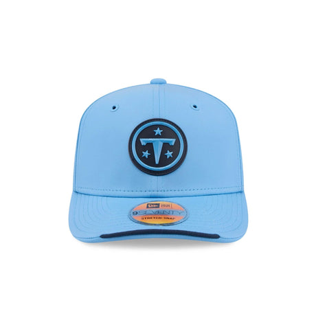 Tennessee Titans 2026 NFL Sideline Collection Light Blue 9SEVENTY Stretch-Snap Hat - New Era - 23850513001