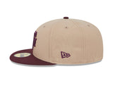 Texas A&M Aggies Khaki & Maroon 59FIFTY Fitted Hat - New Era - 