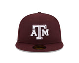 Texas A&M Aggies Maroon 59FIFTY Fitted Hat - New Era - 