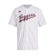 Texas A&M Aggies Pinstripe Replica White Baseball Jersey - Nike - 10420166401