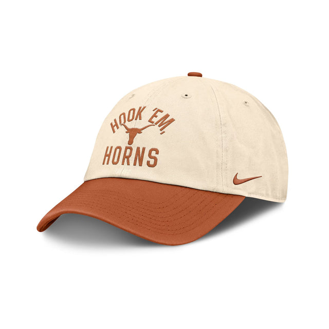Texas Longhorns 2026 Primetime Two-Tone Adjustable Club Hat - Nike - 2305302663