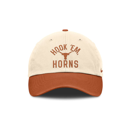 Texas Longhorns 2026 Primetime Two-Tone Adjustable Club Hat - Nike - 2305302663
