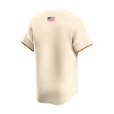 Texas Longhorns Alternate Cream Limited Jersey - Nike - 230370166317