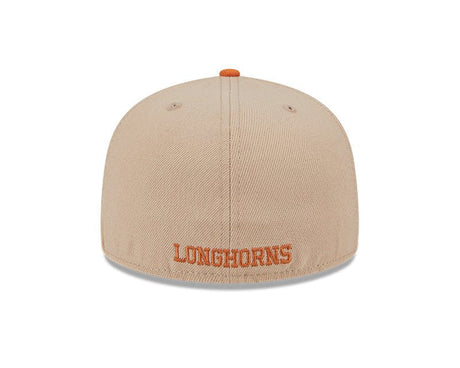 Texas Longhorns Camel & Burnt Orange 59FIFTY Fitted Hat - New Era - 