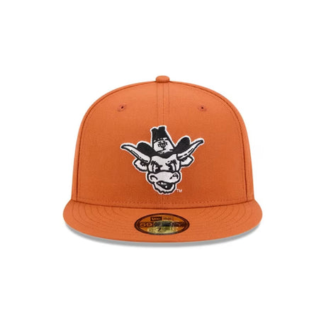 Texas Longhorns College Vault Orange 59FIFTY Fitted Hat - New Era - 23480366301
