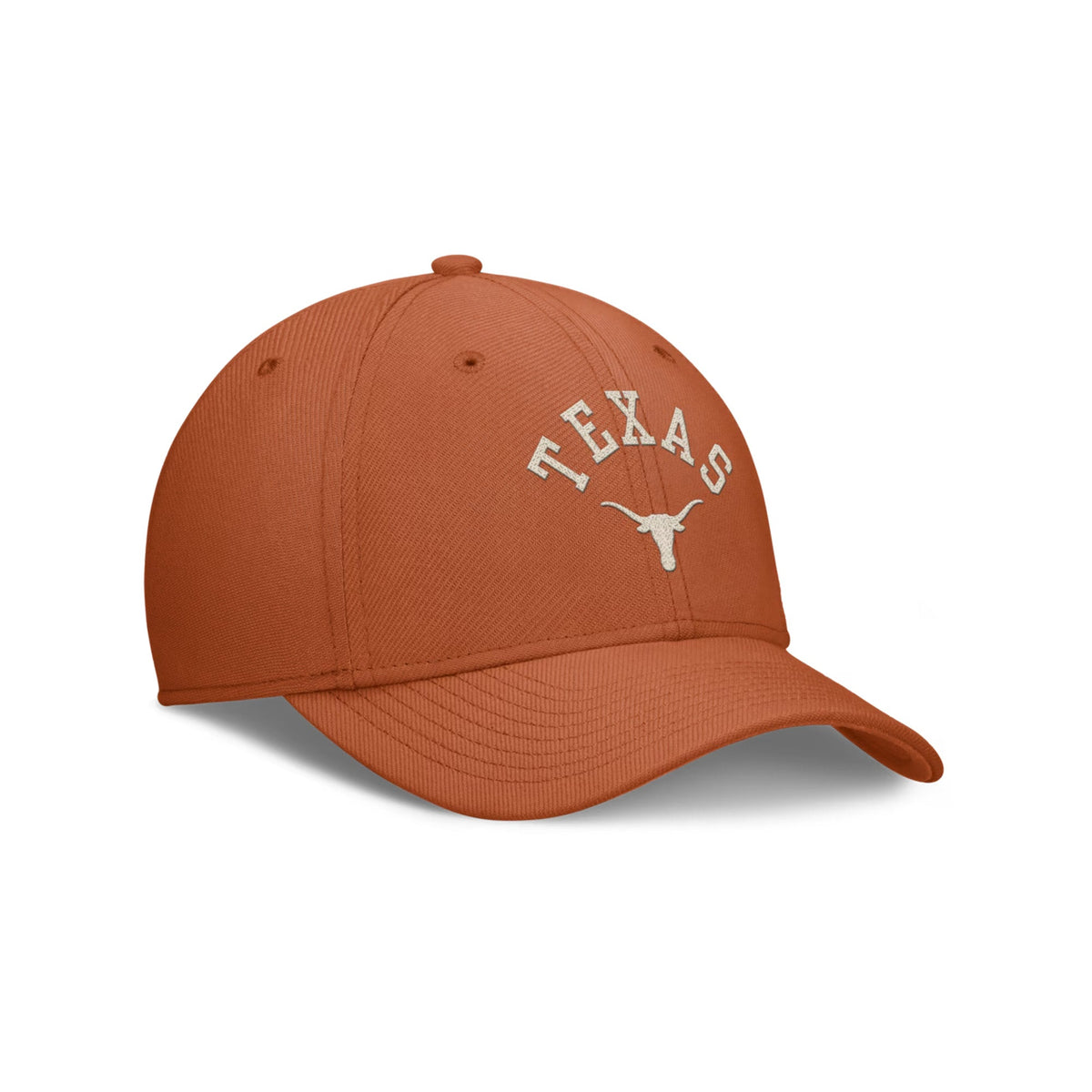 Texas Longhorns Nike Campus Prep Chained and Arched Texas Orange SwooshFlex Hat - Nike - 230530566301