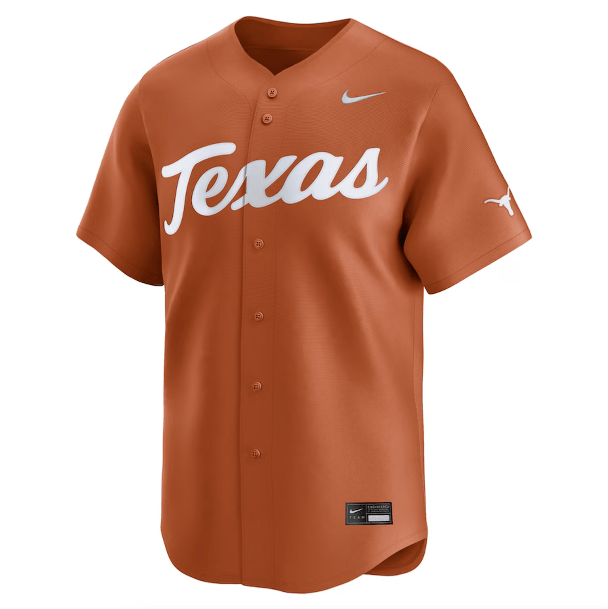 Texas Orange Texas Longhorns College Limited Baseball Jersey - Nike - 