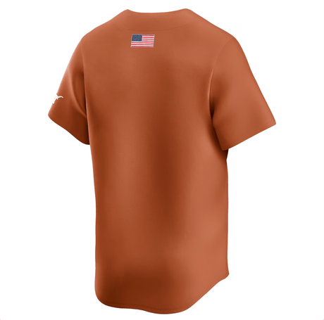 Texas Orange Texas Longhorns College Limited Baseball Jersey - Nike - 