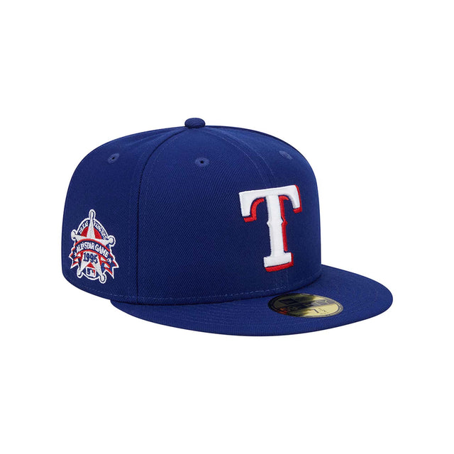 Texas Rangers 1995 MLB All - Star Game Royal 59FIFTY Fitted Hat - New Era - 