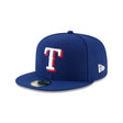 Texas Rangers Blue 50th Anniversary 59FIFTY Fitted Hat - New Era - 