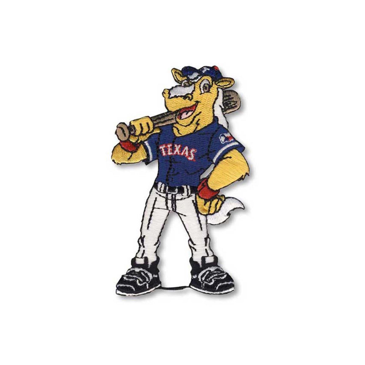 Texas Rangers Captain Mascot Embroidered Patch | WinCraft – Sports ...