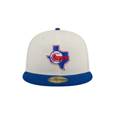 Texas Rangers Cooperstown Collection Cream 59FIFTY Fitted Hat - New Era - 
