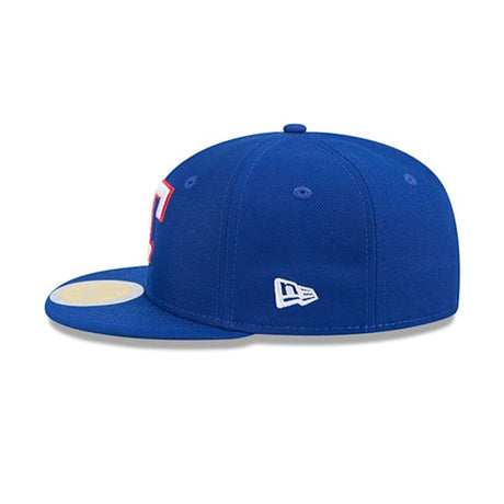 Texas Rangers Cooperstown Hall Of Fame Patch Blue 59FIFTY Fitted Hat - New Era - 23672742201