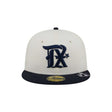 Texas Rangers Cream / Navy City Connect 2025 59FIFTY Fitted Hat - New Era - 