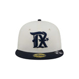 Texas Rangers Cream / Navy City Connect 2025 59FIFTY Fitted Hat - New Era - 