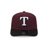Texas Rangers Maroon & Black 9SEVENTY Stretch Snap Hat - New Era - 23013942201
