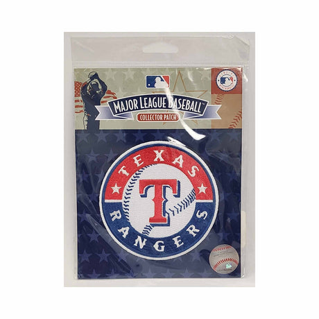 Texas Rangers Round Primary Logo Embroidered Patch - The Emblem Source - 
