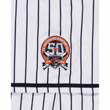 Tigres de Quintana Roo 50th Anniversary White Pinstripe New Era Baseball Jersey - New Era - 
