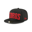 Tijuana Toros Black 59FIFTY Fitted Hat - New Era - 23040245912