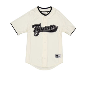 Tijuana Toros Cream & Black New Era Baseball Jersey - New Era - 