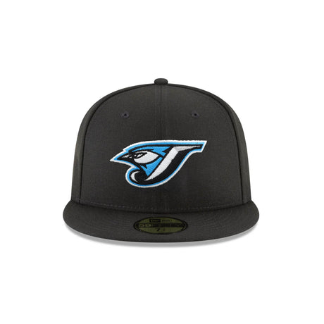 Toronto Blue Jays Black Alternate Logo 59FIFTY Fitted Hat - New Era - 23860540413