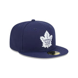 Toronto Maple Leafs Team Navy 59FIFTY Fitted Hat - New Era - 23500531801