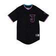 Toros de Tijuana Black & Neon New Era Away Baseball Jersey - New Era - 