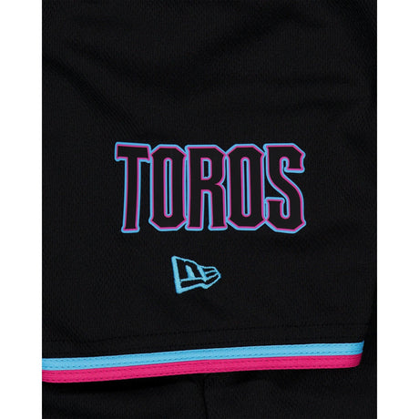 Toros de Tijuana Black & Neon New Era Away Baseball Jersey - New Era - 