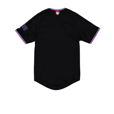 Toros de Tijuana Black & Neon New Era Away Baseball Jersey - New Era - 