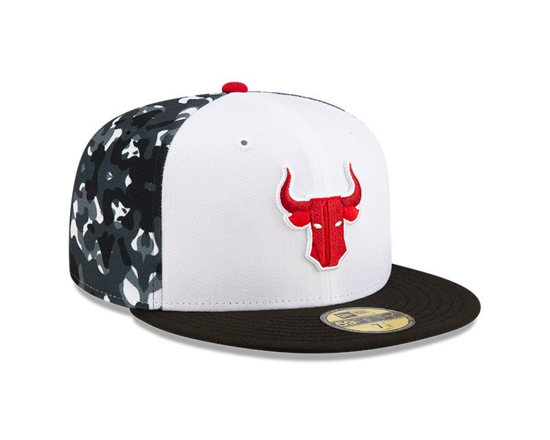 Toros de Tijuana White/Black Camo 59FIFTY Fitted Hat - New Era - 