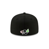 Traverse City Pit Spitters Black Cherries Logo Fitted Hat - New Era - 