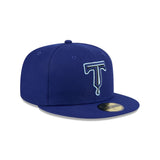 Tulsa Drillers Authentic Collection On-Field Blue 59FIFTY Fitted Hat - New Era - 230401411201
