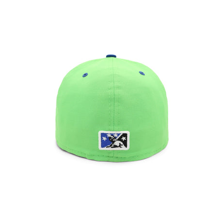 Tulsa Drillers Green/Blue Noodlers Theme Night 59FIFTY Fitted MINOR LEAGUE - New Era - 