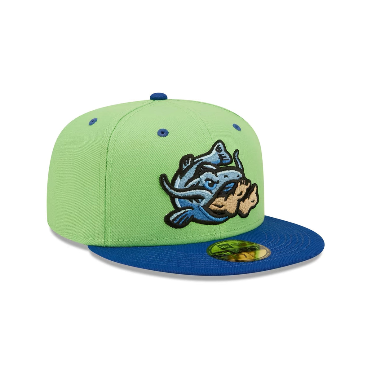 Tulsa Drillers Noodlers Theme Night Green 59FIFTY Fitted Hat - New Era - 230402411202