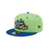 Tulsa Drillers Noodlers Theme Night Green 59FIFTY Fitted Hat - New Era - 230402411202