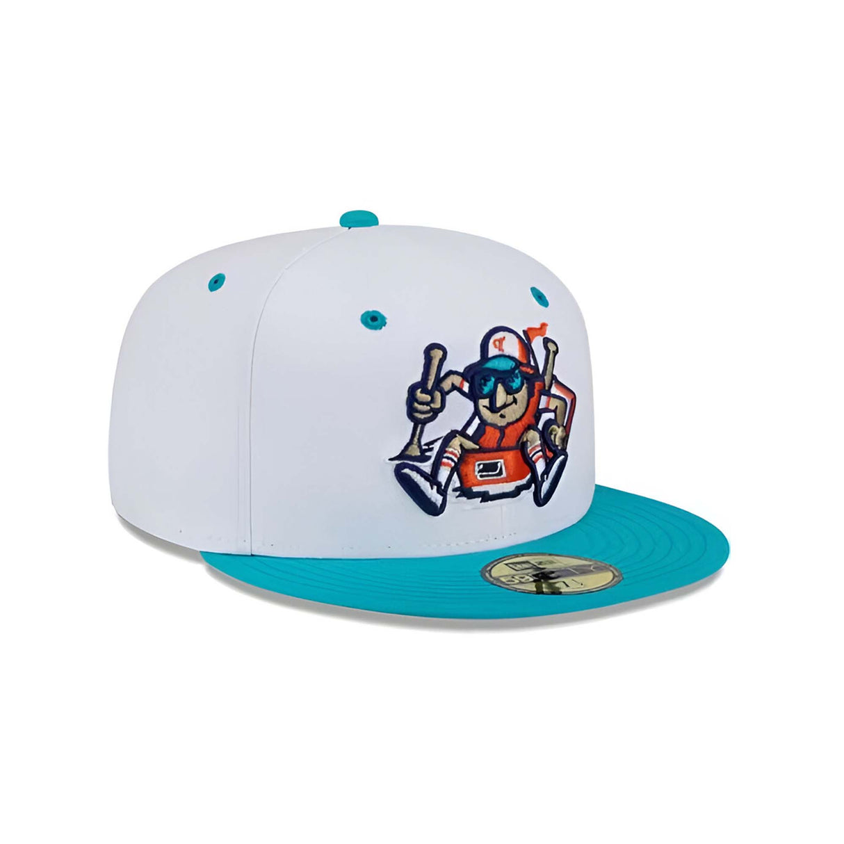 Tulsa Drillers Theme Night '25 White 59FIFTY Fitted Hat - New Era - 