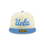 UCLA Bruins Chrome Blue Sky Stadium 59FIFTY Fitted Hat - New Era - 230110166701
