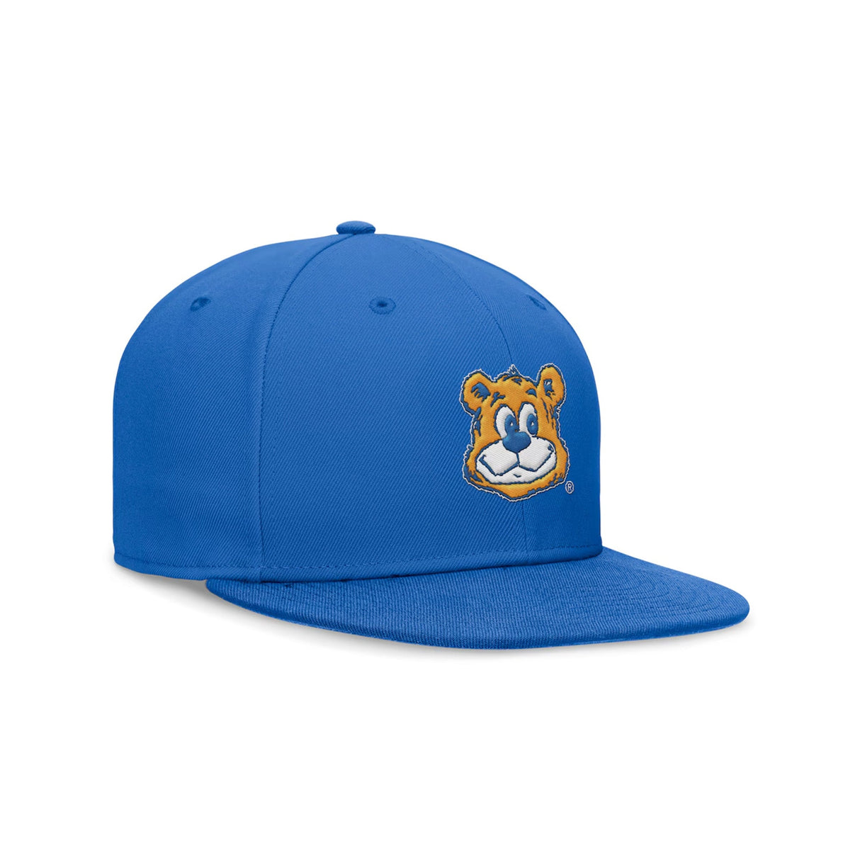 UCLA Bruins Joe Bear College Vault Blue True Fitted Hat - Nike - 230330166701