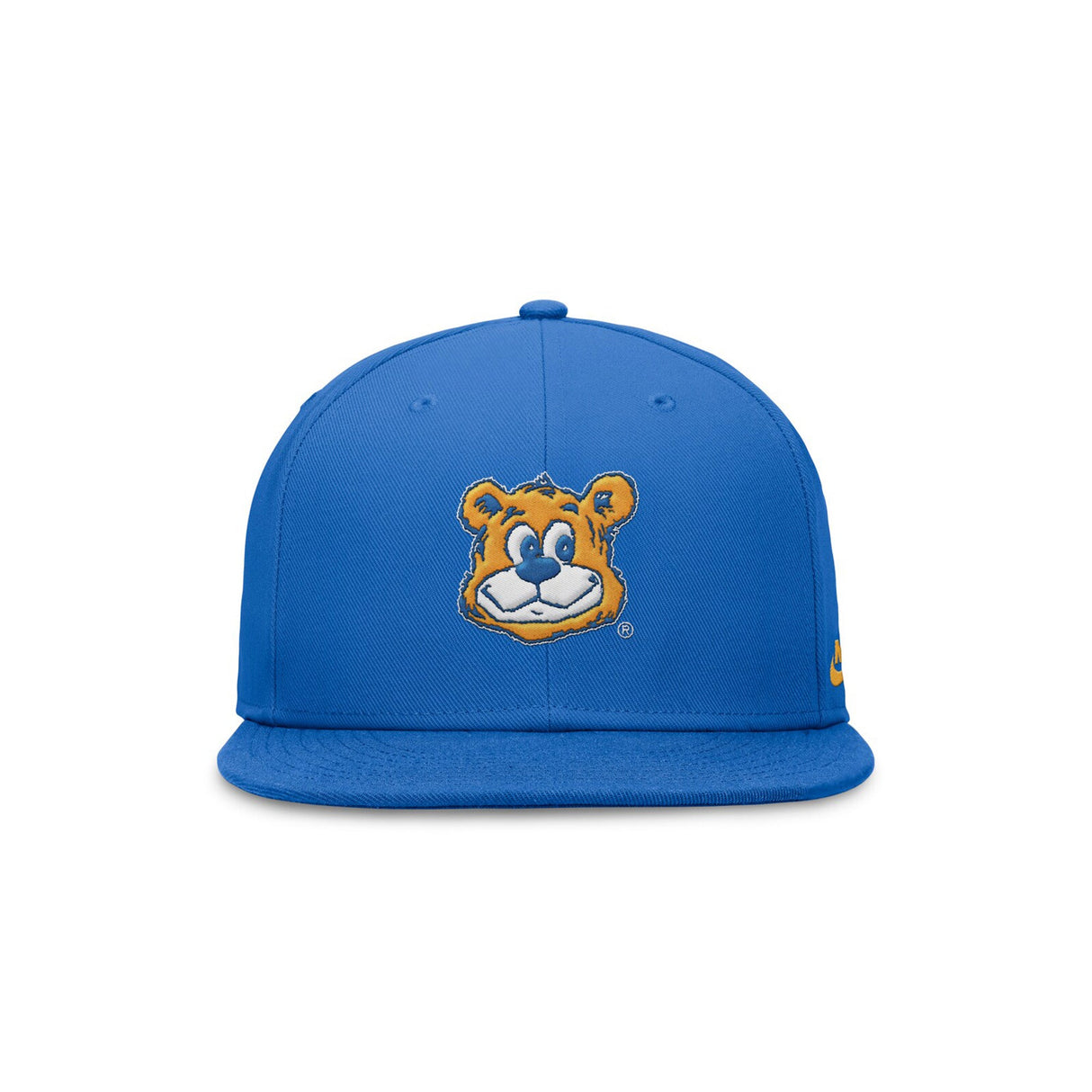 UCLA Bruins Joe Bear College Vault Blue True Fitted Hat - Nike - 230330166701