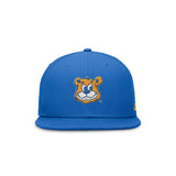 UCLA Bruins Joe Bear College Vault Blue True Fitted Hat - Nike - 230330166701