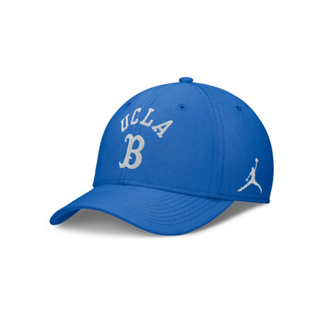 UCLA Bruins Nike Campus Prep Chained and Arched Blue SwooshFlex Hat - Nike - 230530566701