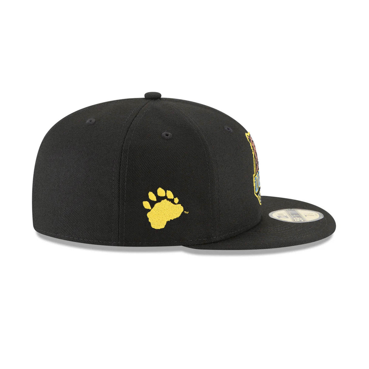 UCLA Bruins Retro Bear Logo Black 59FIFTY Fitted Hat - New Era - 23480366712