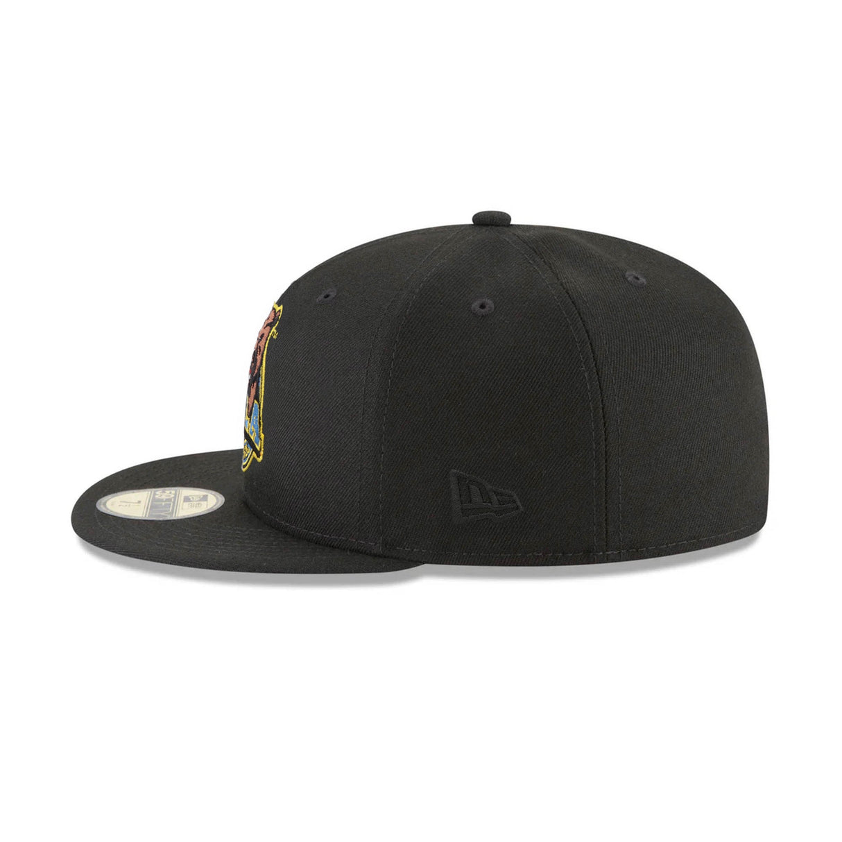 UCLA Bruins Retro Bear Logo Black 59FIFTY Fitted Hat - New Era - 23480366712