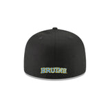 UCLA Bruins Retro Bear Logo Black 59FIFTY Fitted Hat - New Era - 23480366712