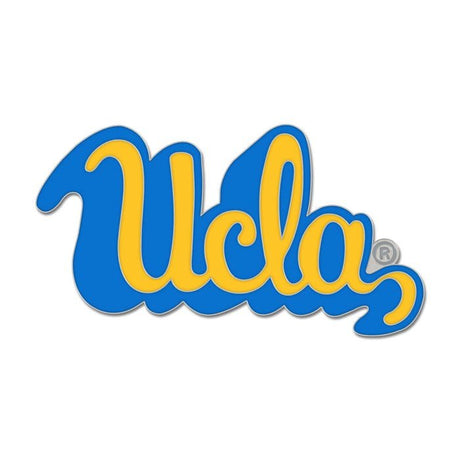UCLA Bruins Script Logo Blue Gold Collector Enamel Pin - Wincraft - 323607667